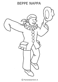 Maschere Di Carnevale Tradizionali Italiane Da Colorare Carnevale Maschere Addobbi Di Carnevale