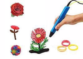 Evervictory 3d Printing Pen Doodle Printer Pen With Oled Display Craft 3d Printing Pen 1 75mm Abs Pla Filament Power Ba Pen Doodles 3d Printing Pen 3d Printing