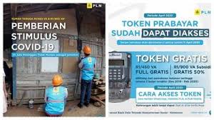 Kerja dari rumah makin nyaman dengan bantuan atau subsidi listrik gratis buat bikers. Token Listrik Gratis 3 Bulan Bisa Login Www Pln Co Id Atau Via Whatsapp Ini Rincian Perhitungannya