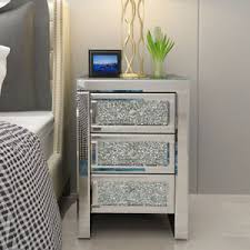 A narrow one is a favourite for bedrooms that have limited space. Vintage Retro Glass Bedside Tables Cabinets For Sale Ebay