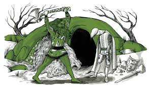 Sir Gawain And The Green Knight Folio Illustrated Book Green Knight Illustration Green Man