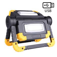 Led Work Light Usb Rechargeable Folding Portable Waterproof 2 Cob 1600lm Flood Light For Outdoor Camping Hiking Patented Product Wholesale Working Light Products On Tradees Com