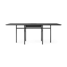 White oak's staff will do everything possible to optimize our meeting spaces to serve your group's needs. Snaregade Conference Table Black Steel Black Oak Architonic