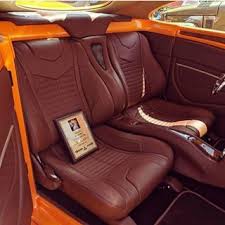 Custom 1937 Ford Streerod Interior By Uneek Upholstery Thehogring Handmade Autoupholstery Upholstery Sewing Custom Car Interior Upholstery Car Interior