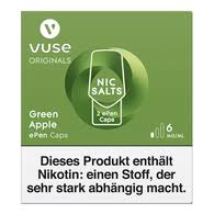 Discover our vuse epod pods offered in 1.6%, 3% and 5% nicotine by weight. Buy Vype Vuse Epen3 Caps Green Apple 2 Pieces Vapstore