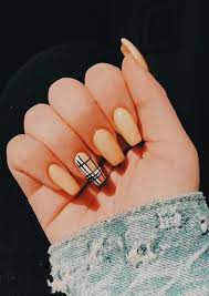 Nail art ideas | here you will find latest & beautiful nail art ideas & designs. Pin By Lexi Tanner On Nails Best Acrylic Nails Burberry Nails Pretty Acrylic Nails
