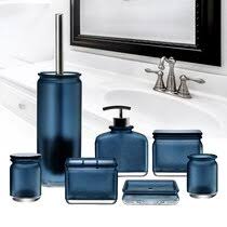 Our specialists know how to help you to create the bathroom of your dreams! Navy Blue Bathroom Accessories Wayfair