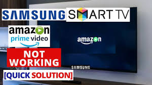 How To Fix Amazon Prime Video Not Working On Samsung Smart Tv Common Problems Fixes Youtube