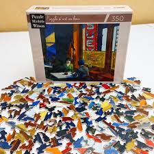 Seriouspuzzles.com is the exclusive u.s. 20 03 27a8 Puzzle Michele Wilson Edward Hopper Chop Suey 350 Pieces Puzzles Cronica Artistas