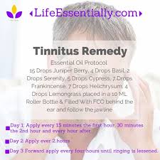 Tinnitus Is A Ringing In The Ears That Can Be Very Painful To Live With Here Is A Natural Es Tinnitus Remedies Living Essentials Oils Tinnitus Essential Oils