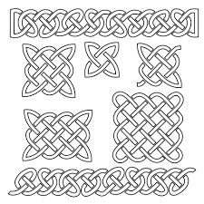 Maybe you would like to learn more about one of these? Set Of Celtic Knot Patterns And Celtic Elements On Black Background Vector Illustration White Infinite Knitted 2416994 Vector Art At Vecteezy