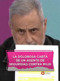 La dolorosa carta de un agente de seguridad contra Milei #C5N #Argenzuela  #Carta #Dolor #Seguridad #Policía #Jubilados #JorgeRial