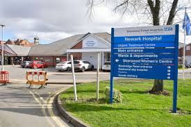 Independents for Newark and District hold a march for urgent care at Newark  Hospital