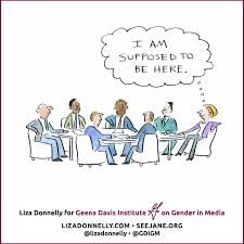 I Am Supposed To Be Here Cartoon Gender Business Motivation