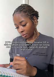Lol! I guess OT is paying the bills ☺️ #blackoccupationaltherapist  #occupationaltherapy #occupationaltherapist #blackot #OTHUMOR #otr