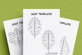 Use the printable outline for crafts. Free Leaf Template Printable Stencils For 2021 Crazy Laura