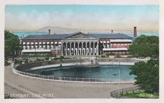 Framed Print of Mumbai - The India Government Mint Print, circa 1910s. Framed Print from Mary Evans