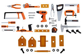 Black And Decker Toy Tool Set Walmart Black Decker Deluxe Toolbox Tool Set And Junior 42 Toy Pcs Kids Boy Gift New Ebay Toy Tools Black Decker Toys
