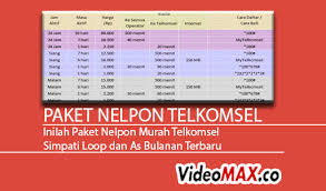 Maybe you would like to learn more about one of these? Inilah Paket Nelpon Murah Telkomsel Simpati Loop Dan As Bulanan 2020
