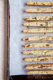 This grain free, dairy free, gluten free almond biscotti recipe has almonds four ways! Almond Flour Biscotti With Figs Italian Cantucci Vintage Mixer