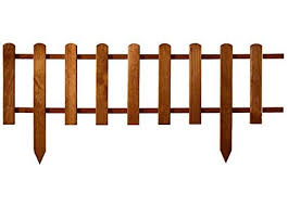 floranica barriere en bois devant comme cloture en bois de jardin palissade en 2 couleurs impregnee impermeable longueur 1 barriere bois cloture bois bois