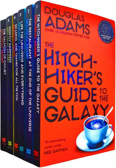 Amazon.com: The Hitchhiker's Guide to the Galaxy (6 Book Set in the  Series): 0722589442254: Douglas Adams: Video Games