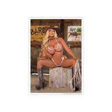 Sexy Glossy Poster || Busty Cowgirl Country Girl || 11x16 | eBay