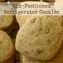 Old Fashion Refrigerator Cookies Recipe Recipe Refrigerator Cookies Recipes Refrigerator Cookies Yummy Cookies