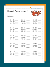 In 2 schritten unter den zehner rechnen zr20. Subtraktion Addition Mit Zehnerzahlen