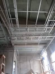 Pasang plafon partisi gypsum grc. Baru Cara Menghitung Volume Plafon Drop Ceiling Hitung Plafon