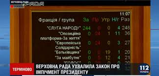 Відповіді на ці питання ви знайдете нижче. Rada Galopom Prijnyala Zakon Pro Impichment Ukrayinska Pravda