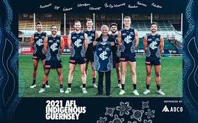 Dempsey announced the offender apologised and deleted the message, which happened shortly after he played for essendon on saturday night's match at the mcg. Blues Proudly Launch 2021 Afl Indigenous Guernsey