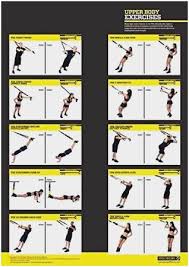 Trx Exercises Chart Awesome Upper Body Workout Pdf Berry