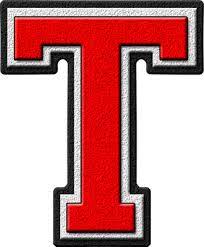 Red Letter T Google Search Lettering Alphabet Varsity Letter Lettering