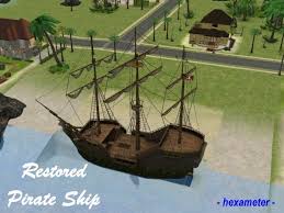 As always use proper safety precautions and always wear eye protection whenever working with tools. Mod The Sims Restored Pirate Ship