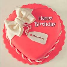 Heart Shape Happy Birthday Black Forest Cake Design Black Forest 500g Cake Send Birthday Cake Happy Birthday Cake Images Birthday Cake Write Name