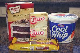 Once the cake is baked, you poke holes all over the cake, hence the name poke cake. Red Velvet Poke Cake Eighteen25