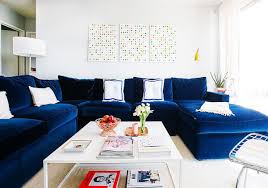 كنب مغربي كحلي