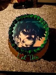 Birthday Cake For My Hero My Wife Got Me The Best Birthday Cake Bokunoheroacademia Men Birthday Cakes Men Birthday Cakes Birthda In 2020 My Hero My Hero Academia Shouto My Hero Academia Memes