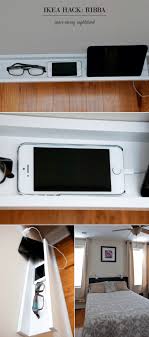 Go vertical with your nightstand. 13 Mind Blowing Small Bedroom Storage Ideas For Small Apartments