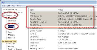 This allows you to know whether you have an intel hd graphics card, nvid. How To Check The Memory Of An External Graphics Card In Windows 7