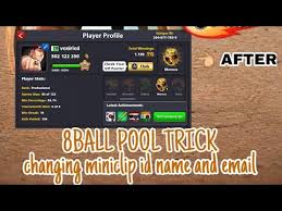 I have long standing acc in mini clip pool facebook acc. 8ball Pool Trick How To Change Miniclip Id Email Or Name Youtube