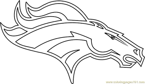 The player who plays as a cornerback has just won the super bowl with the denver broncos which incidentally is the symbol of the highest supremacy in american football sports. Denver Broncos Logo Coloring Page For Kids Free Nfl Printable Coloring Pages Online For Kids Coloringpages101 Com Coloring Pages For Kids
