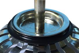 Brushed silk steel finish, embossed with franke logo. Lira Rubber Gasket Washer Seal For Franke Basket Strainer 00252