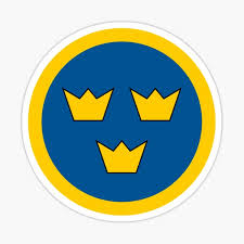 Tre kronor translates to three crowns and is sweden's heraldic national symbol with a long history. Tre Kronor Stickers Redbubble
