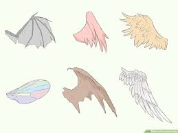 Lets draw an earth dragon fantasy art friday. How To Draw Anime Wings 10 Steps With Pictures Wikihow