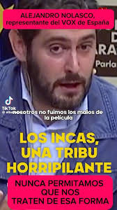 NO DEJEMOS QUE NOS TRATEN DE ESA FORMA!, El portavoz del #vox de España,  Alejandro Nolasco ha asegurado que los españoles “jamás vamos a pedir  perdón” y “mucho menos por hacer las cosas bien” frente a ...
