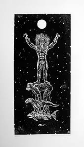 Evolution Of Man Art Lino Print Charles Darwin Home Decor Etsy In 2021 Evolution Art Literature Art Art