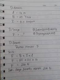 Check spelling or type a new query. Kawat Kumparan Panjangnya 16m Berada Dalam Medan Magnetik 25t Jika Arus Yang Mengalir Pada Kumparan Brainly Co Id