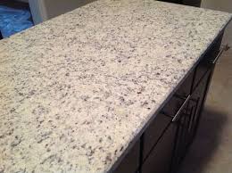 Dallas White Granite Countertops With Dark Cabinets Love Example Of Our Option 1 White Granite Countertops White Granite Granite Countertops